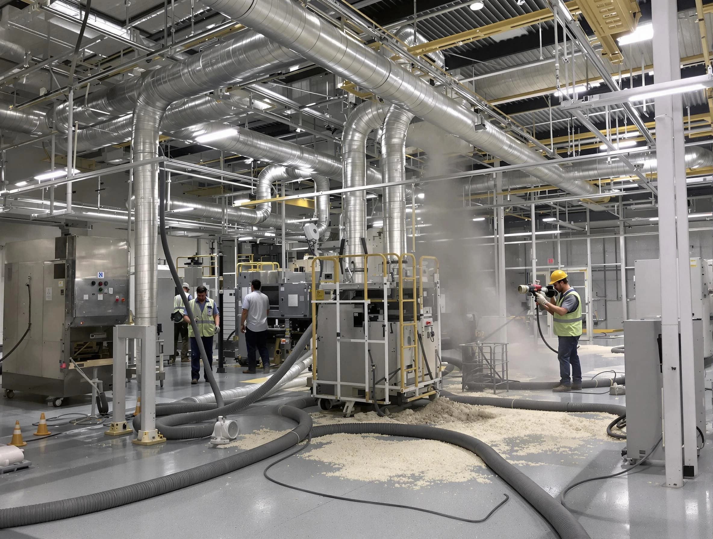 Heavy-duty industrial duct cleaning by Farr West Air Duct Cleaning in Farr West