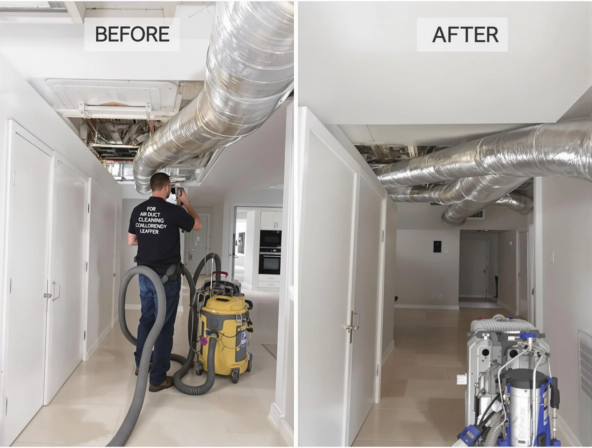 Farr West Air Duct Cleaning professional performing thorough air duct cleaning in Farr West