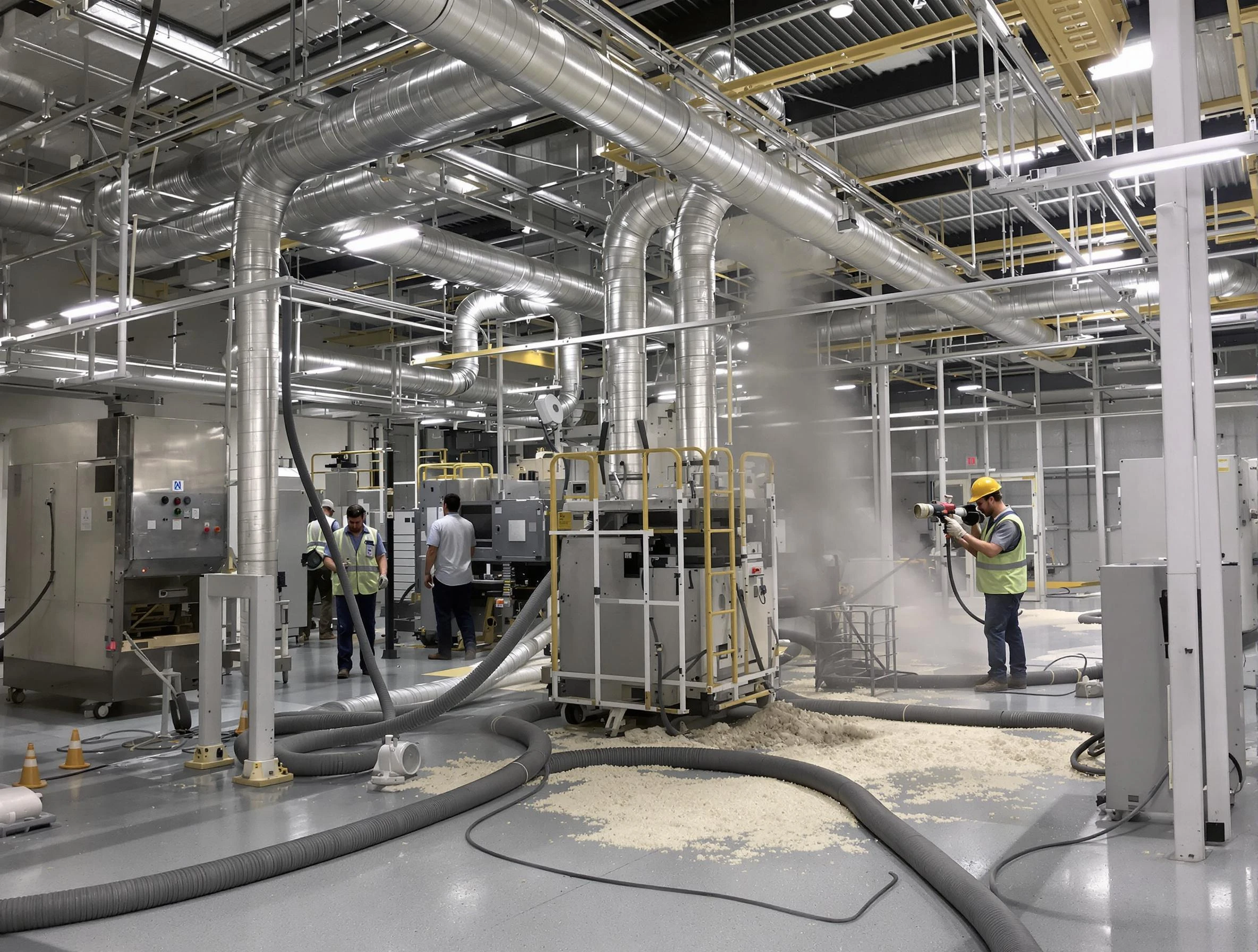 Heavy-duty industrial duct cleaning by Farr West Air Duct Cleaning in Farr West